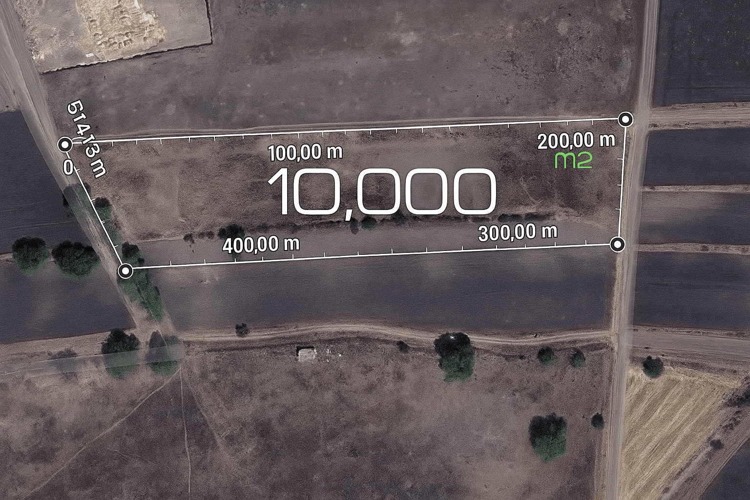 Vista aérea del patio logístico de 10 hectáreas